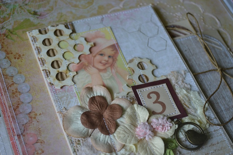 Альбом первого годика для Вареньки