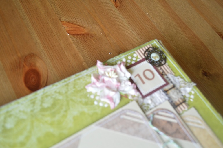 Альбом первого годика для Вареньки