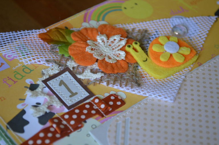 Альбом первого годика для Софьи