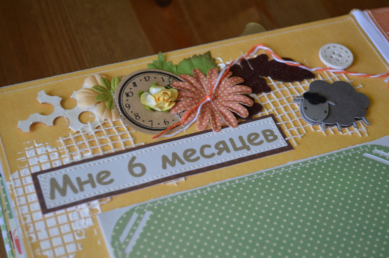 Альбом первого годика для Софьи