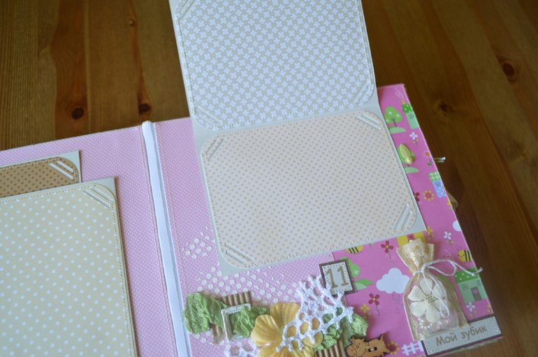 Альбом первого годика для Софьи