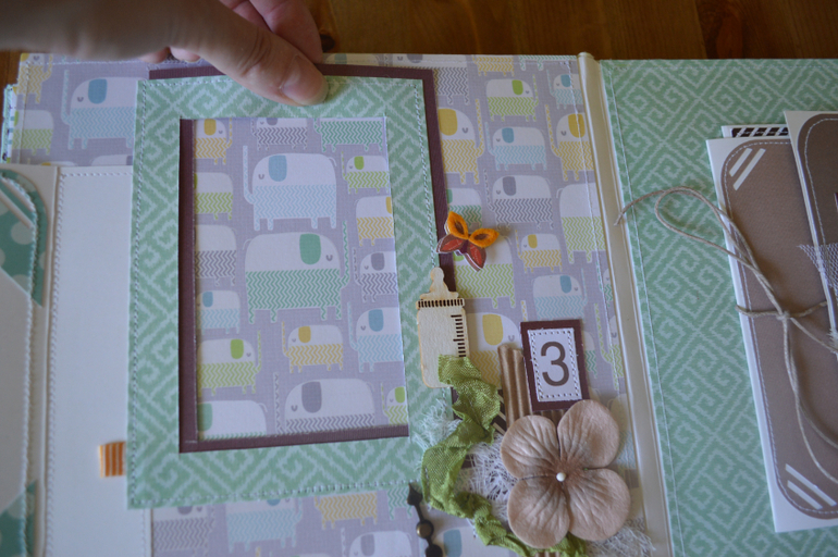 Альбом ручной работы для новорожденного + мамины сокровища