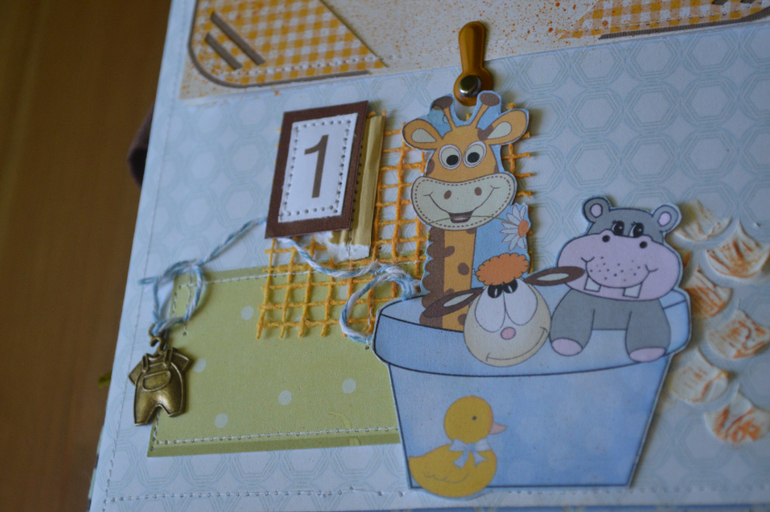 Альбом ручной работы для новорожденного + мамины сокровища