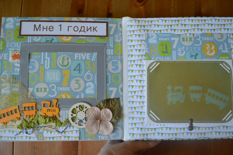 Альбом ручной работы для новорожденного + мамины сокровища