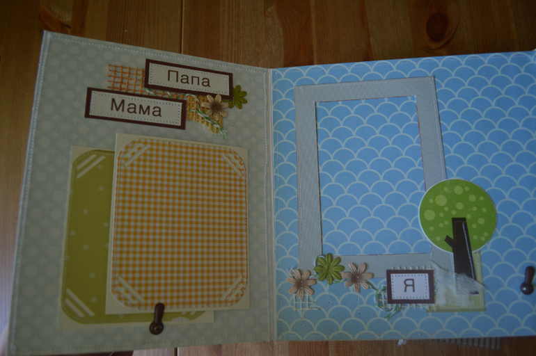 Альбом ручной работы для новорожденного + мамины сокровища
