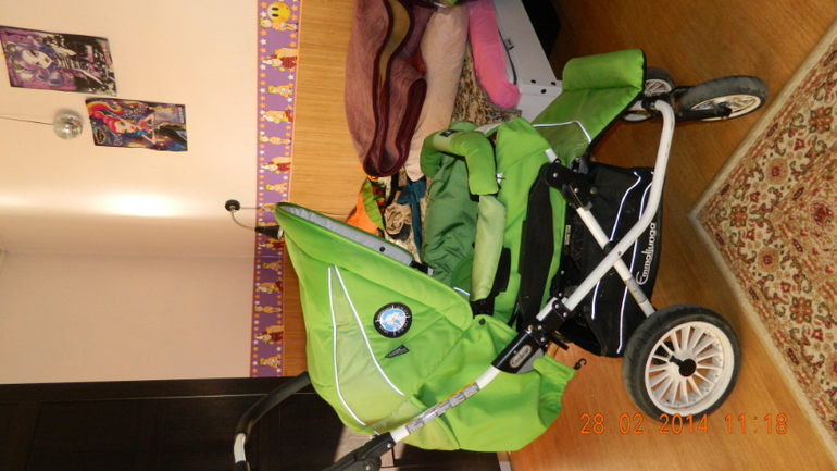 Продам коляску эммалюнга нитро сити