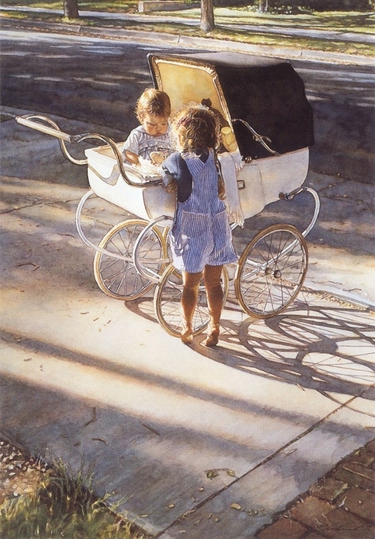 о Стиве Хэнксе. и картины с детьми