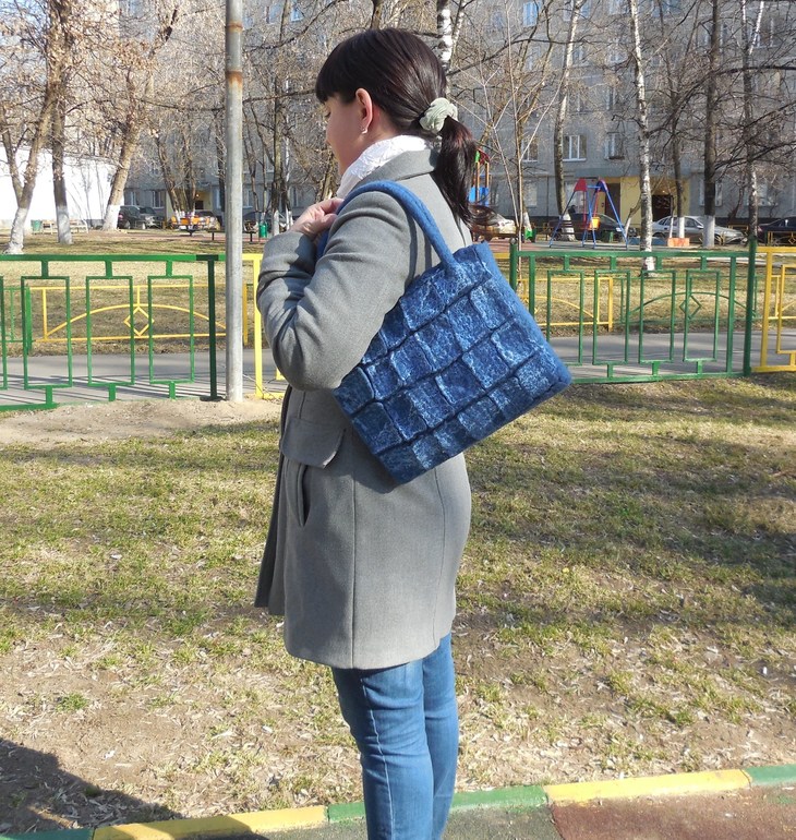 Сумка ручной работы "Джинс"