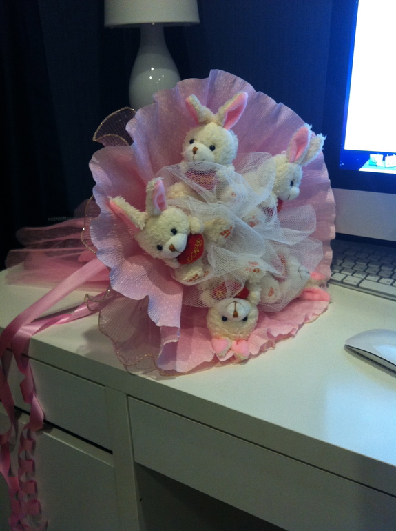 Букет из мягких игрушек