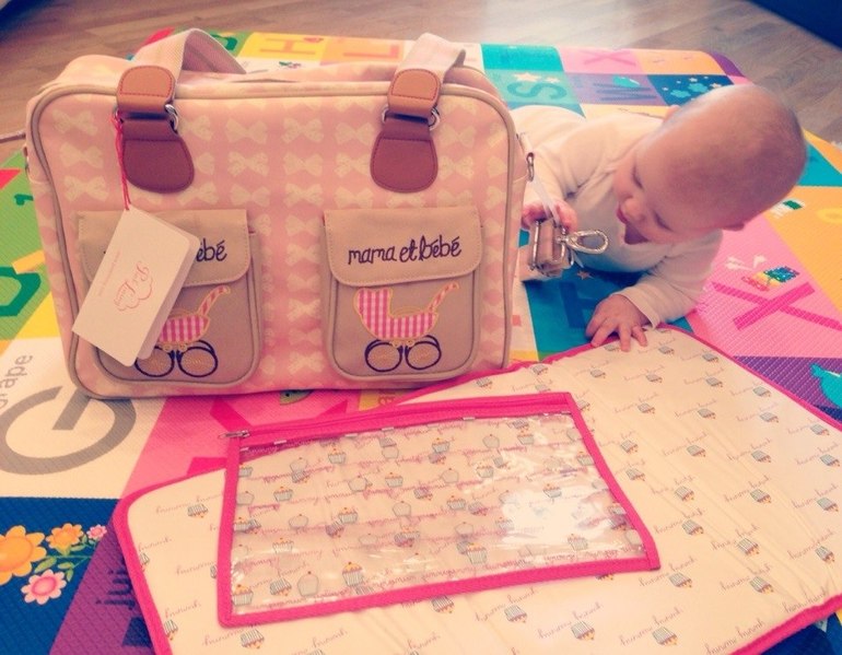 Сумка для мамы Pink Linihg!