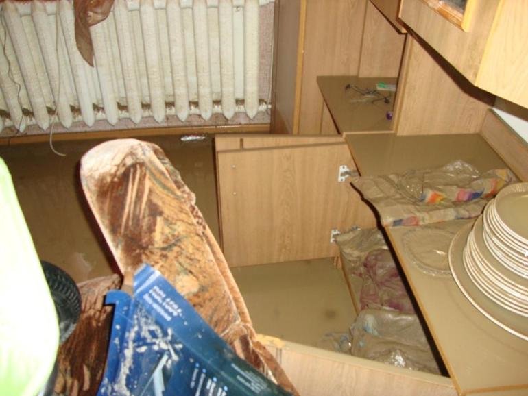 Наводнение у нас дома и на улице