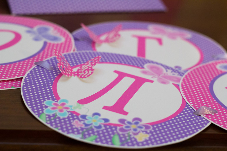 День рождения в стиле бабочка!