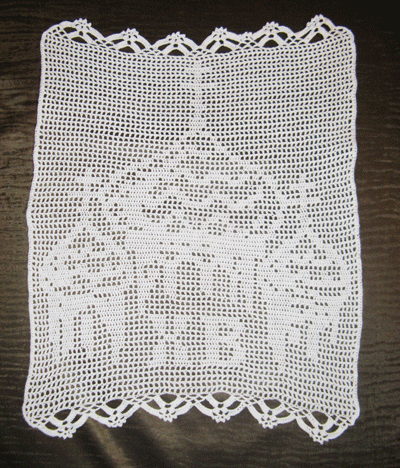 Пасхальная салфетка