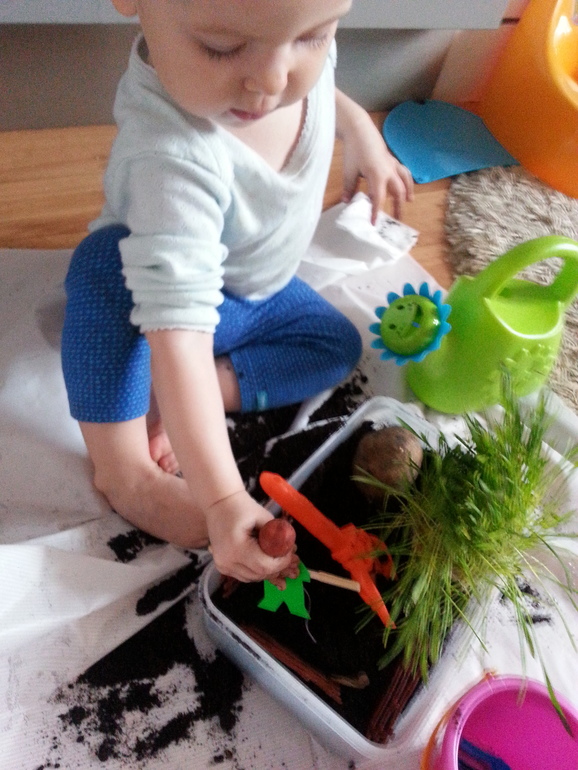 ФМ "Овощи для малышей"-день 1 огородный