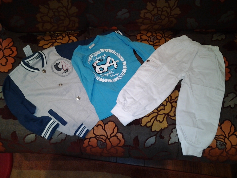 получила сегодня костюмчик. Довольная сейчас большой но на лето как раз.