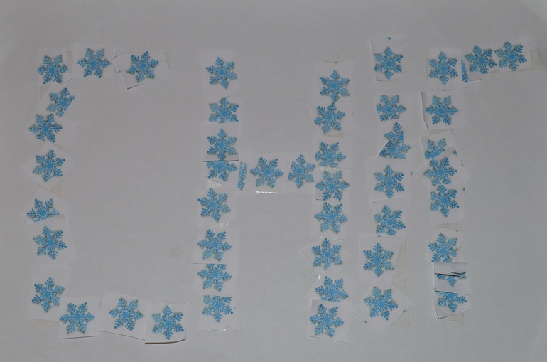 Учимся резать ножницами