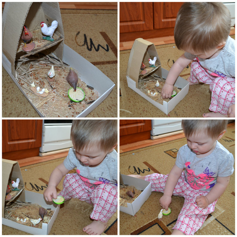 ТЗ Курица, петух, цыпленок