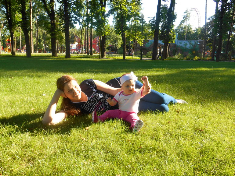 Наша прогулка в парке