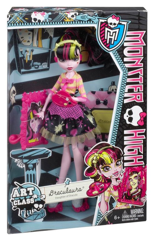 Кукла Monster High Draculaura ART Class - 1600 руб.