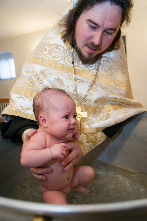 Как мы крестили Александру