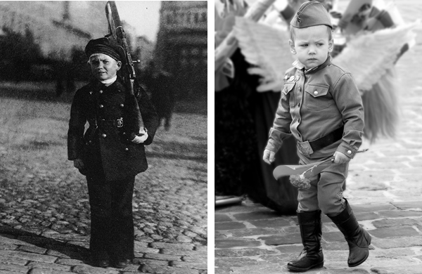 Юные защитники Отечества: тогда и сейчас