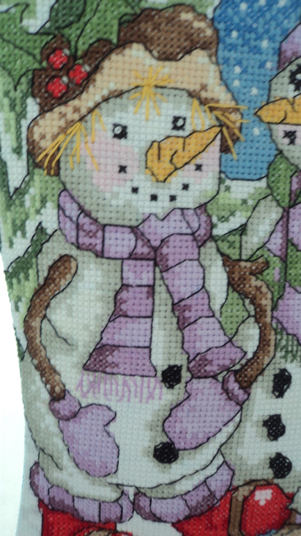 Новогодний сапожок.