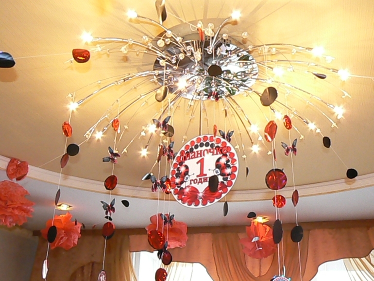 Годовасие в стиле Божьей коровки....часть 1 - подготовка!!!!