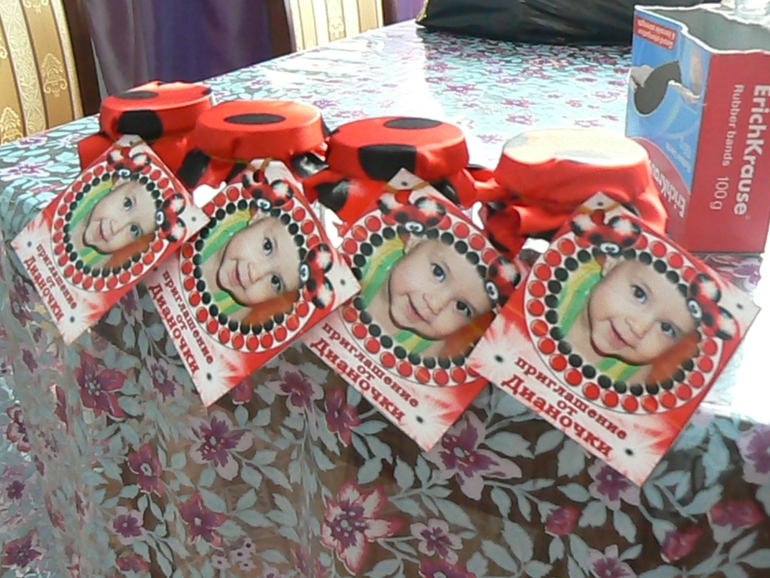 Годовасие в стиле Божьей коровки....часть 1 - подготовка!!!!