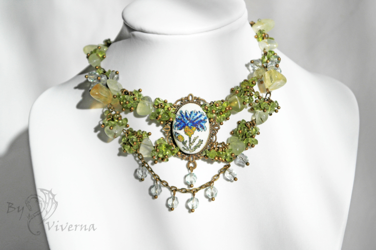 Колье "Лесное"