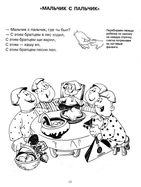 пальчиковые игры от года