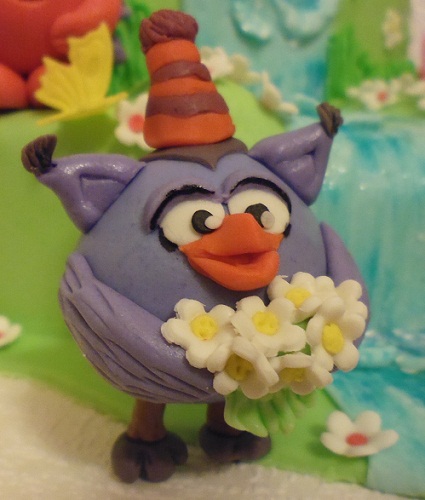 Торт "Смешарики с подарками"