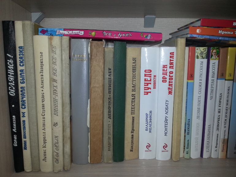 Мои книжные полочки