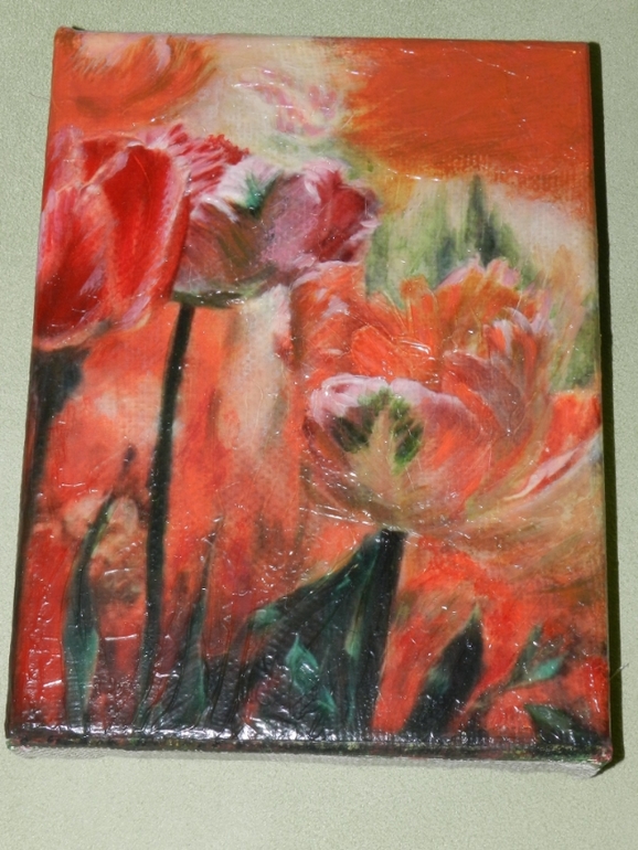 Панно "Колибри" и "Тюльпаны"