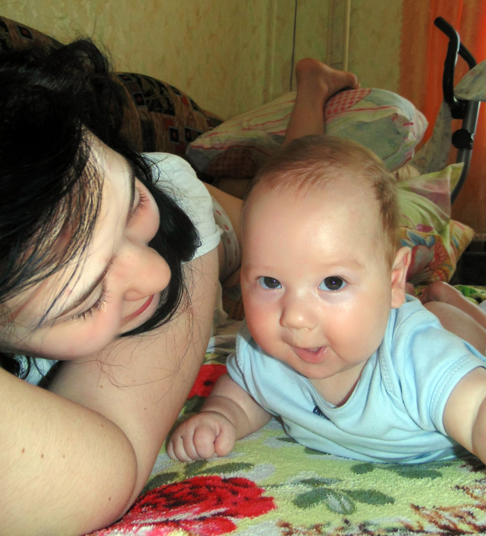 Наконец-то купили круг для купания