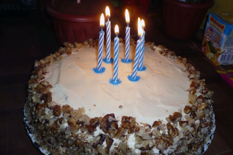 Стол на День рождения для моего сыночка)))