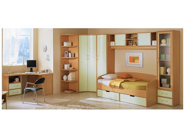 Обои и освещение сыну