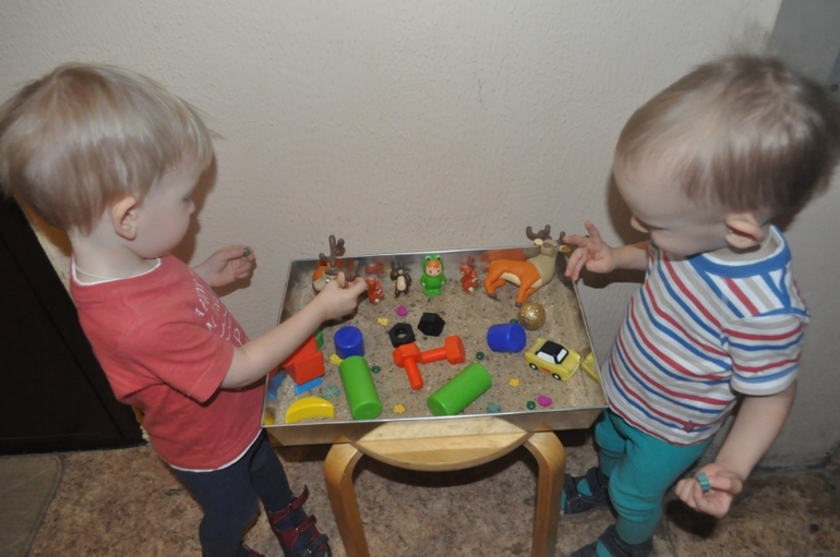 Мини песочница.