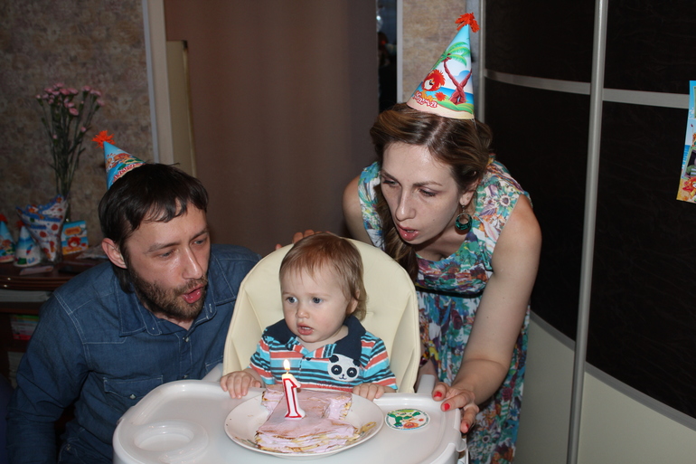 Первый День Рождения маленького Льва