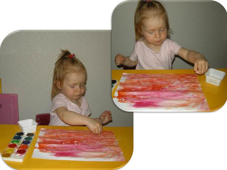 Художка №4. Рисование солью