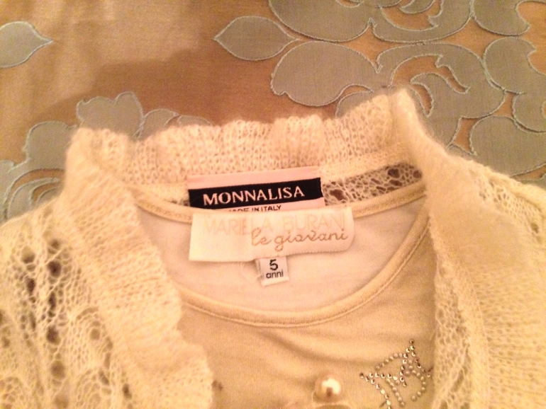 Вещички для девочек D&G, DIOR, MONNALISA 4-5-6 лет.