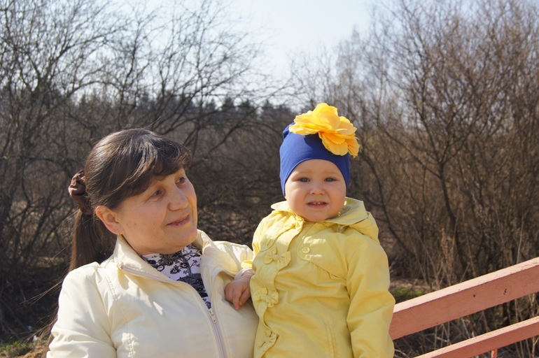 Шапка на прогулке!