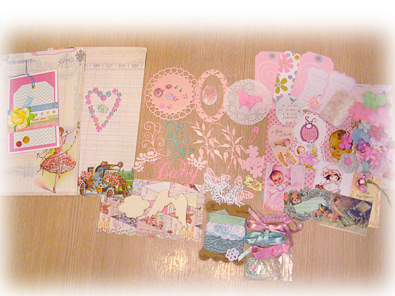 Мой розово-бирюзовый конверт