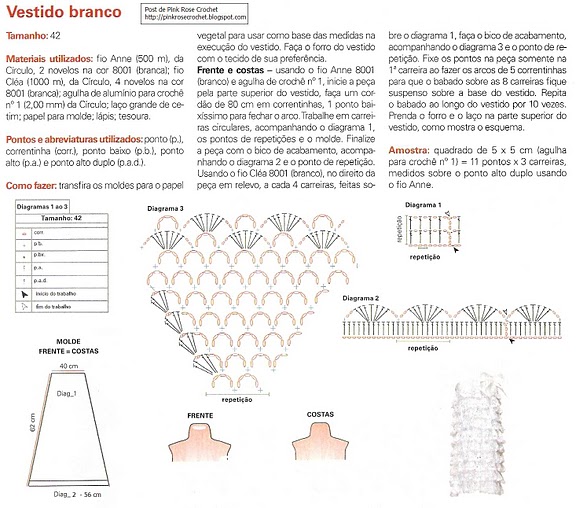 Рукодельницы,нужна помощь! Платье крючком.