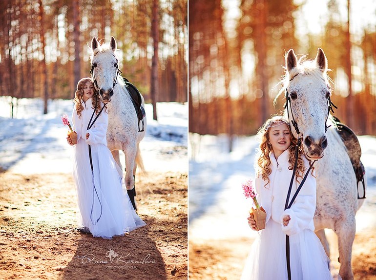 У вас весна? А наша все никак...