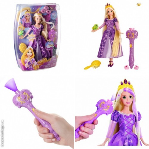 Кукла Barbie Марипоса, Рапунцель с волшебными воло