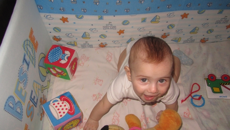 Почти 7 месяцев Дмитрию.