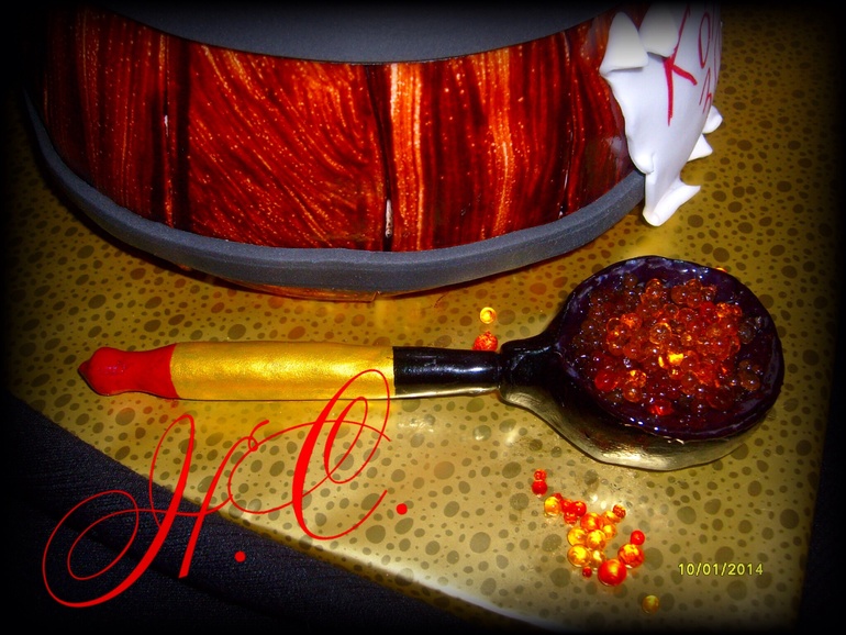 Бочка с икрой