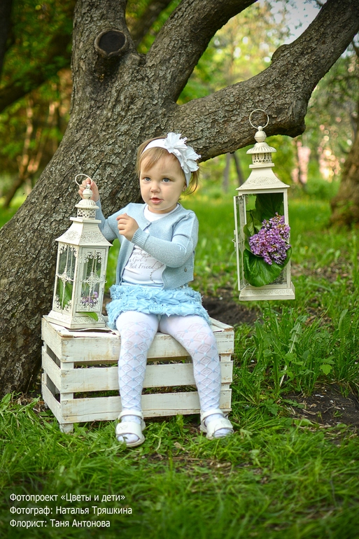 Участие в фотопроекте "Цветы и дети"