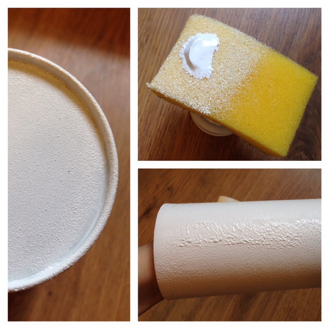 Декупаж - тренировка на баночке из-под чая Hipp