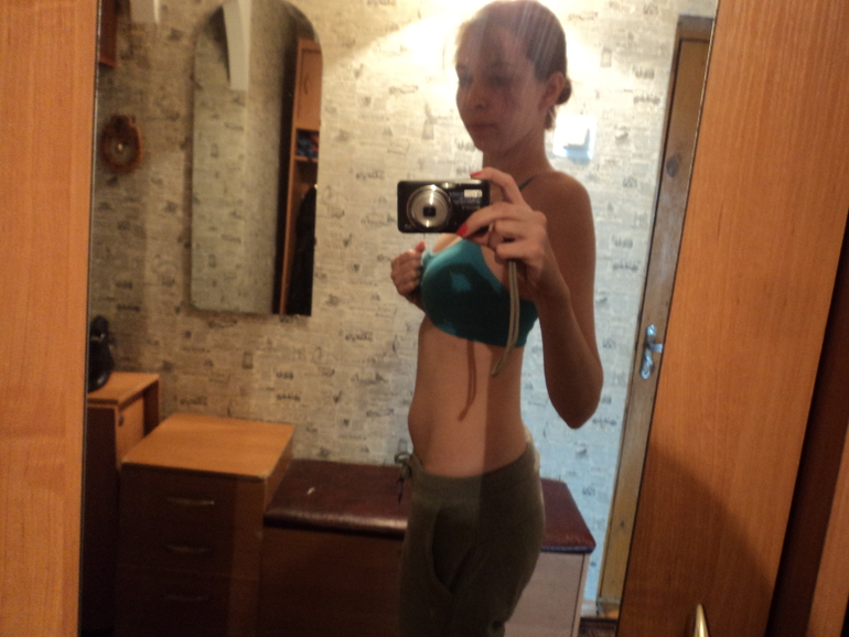 Живот на 13ой недельке!